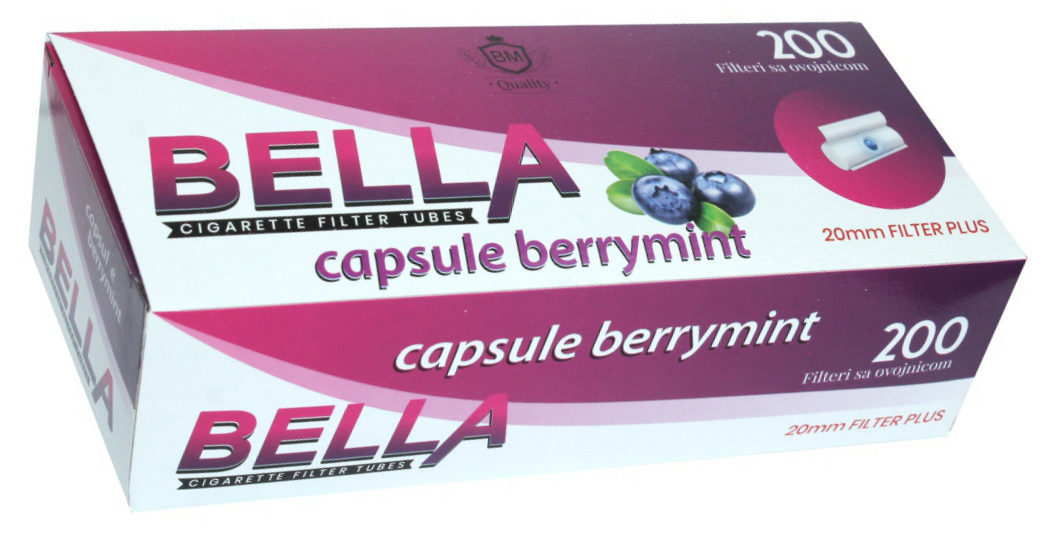 BELLA capsule berrymint 200 20mm