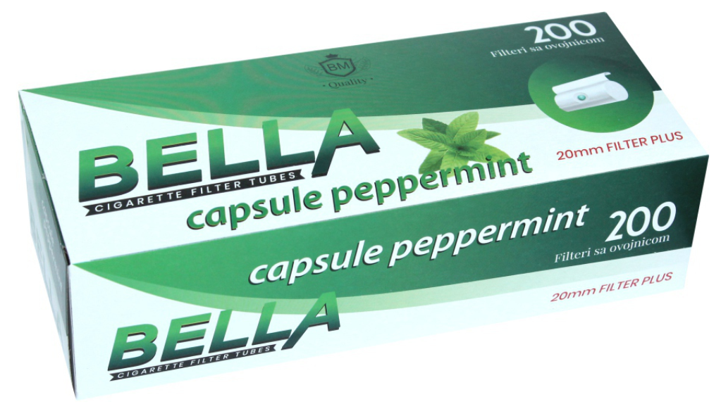 BELLA peppermint capsule 200 20mm