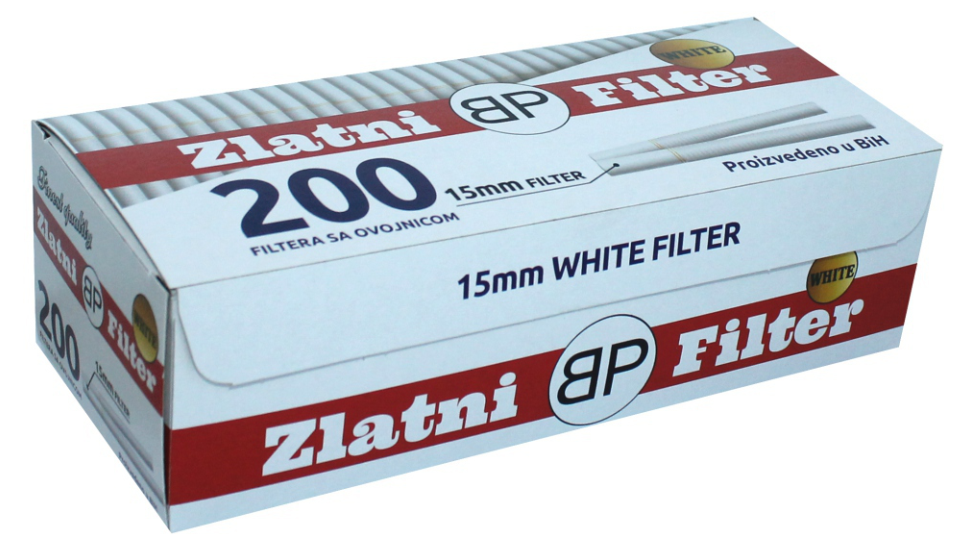 Zlatni filter WHITE 200 15mm